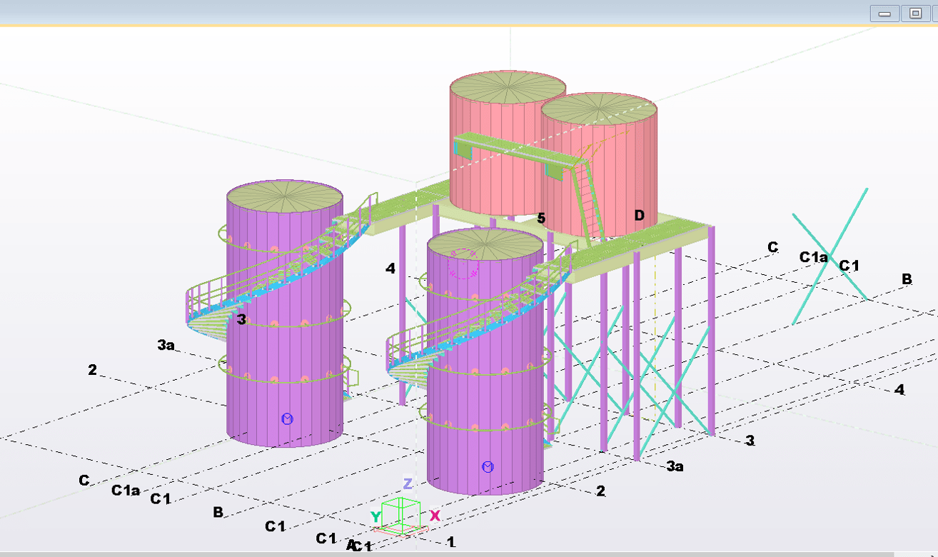 Estanques en tekla | Tekla Structures